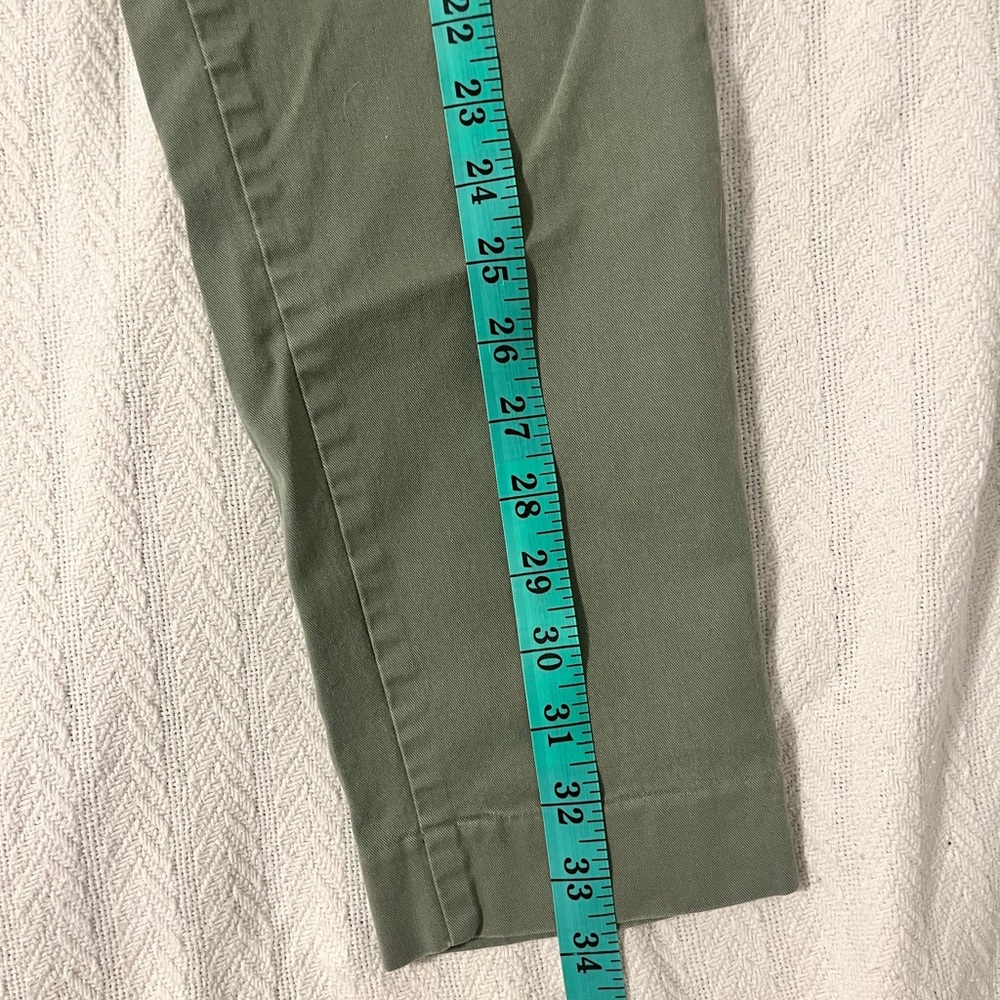 Old Navy Pixie Pants, Olive, Size 4 Regular - image 4